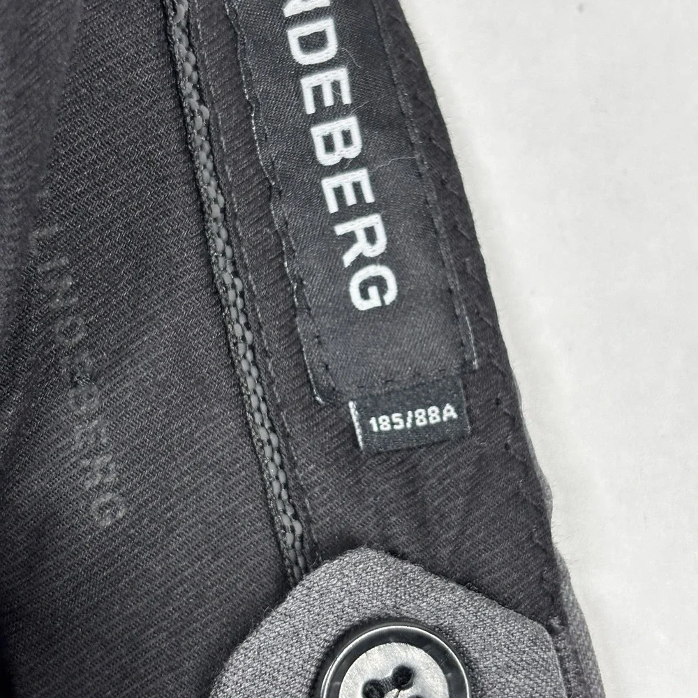 J.Lindeberg‎ Hugo Legend 100% Wool Dress Pants Mens 34x31 Charcoal Straight EUC